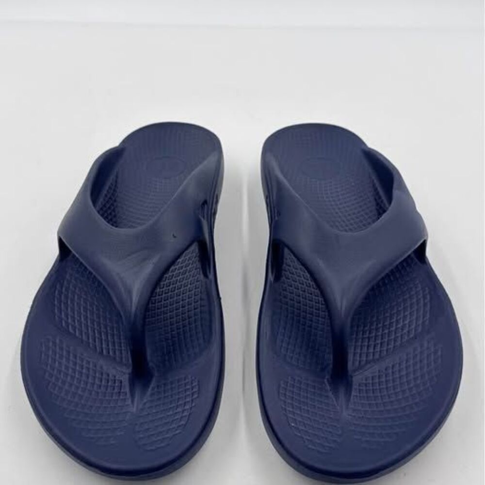 Hurley Men's Injection Step-In Non-Slip Grip Flip Flop Navy Blue Men’s Size 10